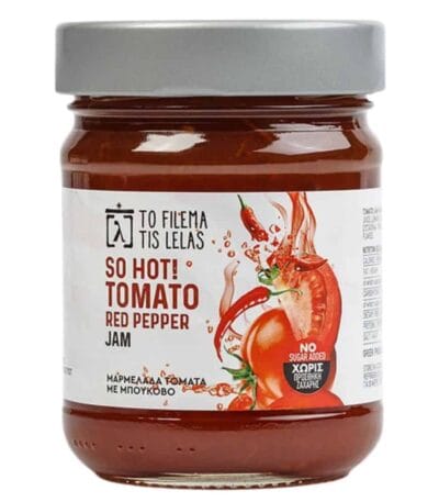 MARMELADA NTOMATA PIKANTIKI TO FILEMA THS LELAS