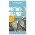 Βιολογική σοκολάτα με Φιστίκι Αιγίνης και Πορτοκάλι Χωρίς Ζάχαρη 60g - BENJAMISSIMO