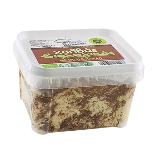 VIOLOGIKOS HALVAS ME MELI KAI CACAO 500GR TO PERIVOLI