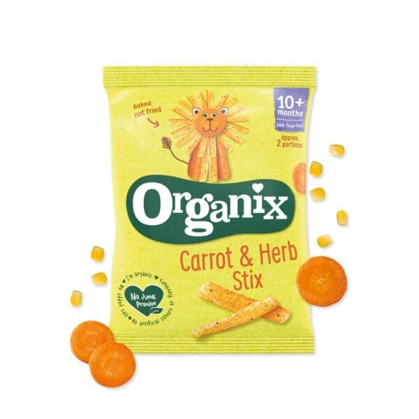 ORGANIX BIOLOGIKA PAIDIKA GARIDAKIA ME KAROTO