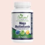 Πλήρης Πολυβιταμίνη Mega Multivitamin (30 ταμπλέτες) - Natural Vitamins