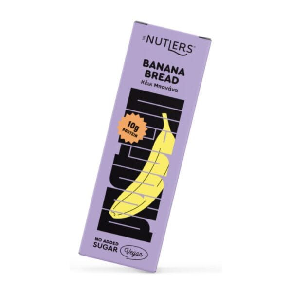 Μπάρα Πρωτεΐνης Banana Bread 50gr - The Nutlers
