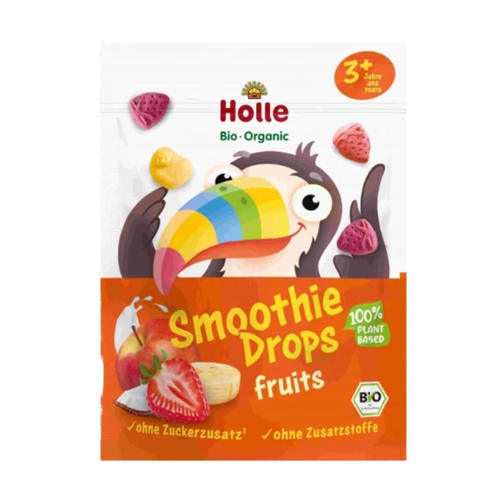 smoothie drops frouta Παιδικές Μπουκίτσες με Φρούτα (+3 ετών) 15g - Holle - Image 1